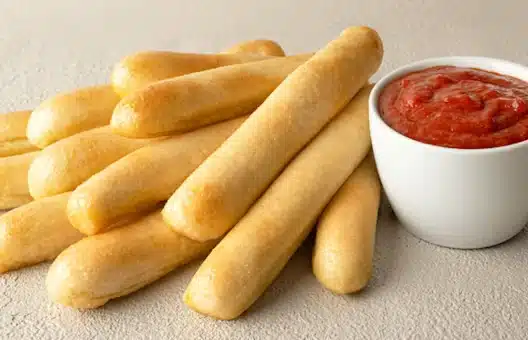Fazoli's Dozen Signature Garlic Breadsticks with Large Dipping Sauce Price, Nutrition and Allergen Dozen Signature Garlic Breadsticks with Large Dipping Sauce