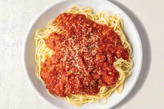 Fazoli's Small Spaghetti Meat Sauce Price, Nutrition and Allergens Small Spaghetti Meat Sauce